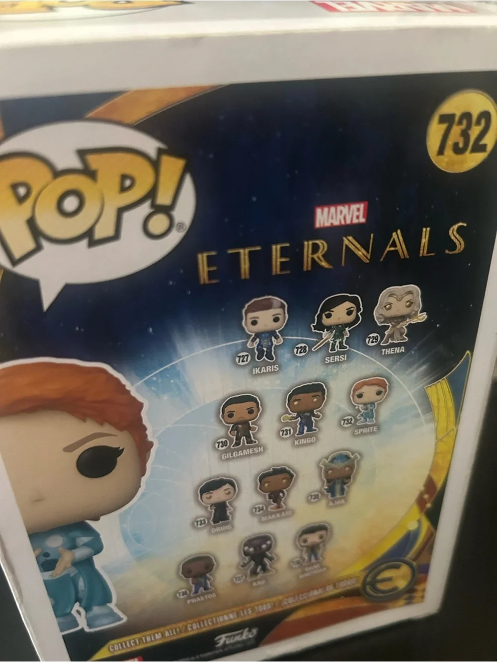 Marvel Funko Pop! Cap'n Crunch in Blue, Red & Yellow